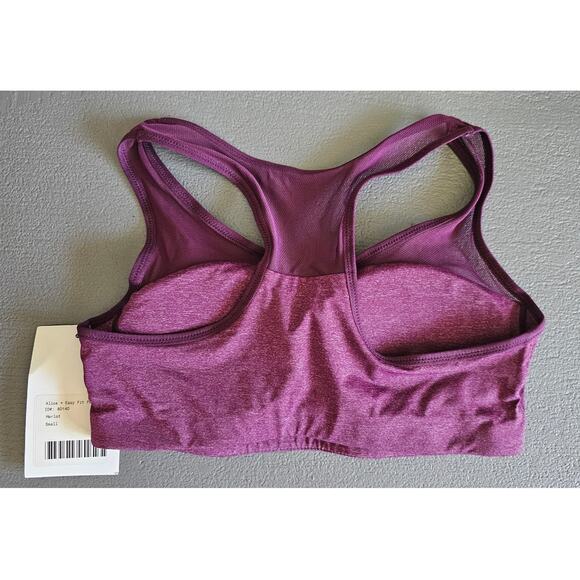 True & Co Bra Alice + Easy Fit Pullover Merlot Bra, Item 80140, Sz Small - Picture 2 of 5